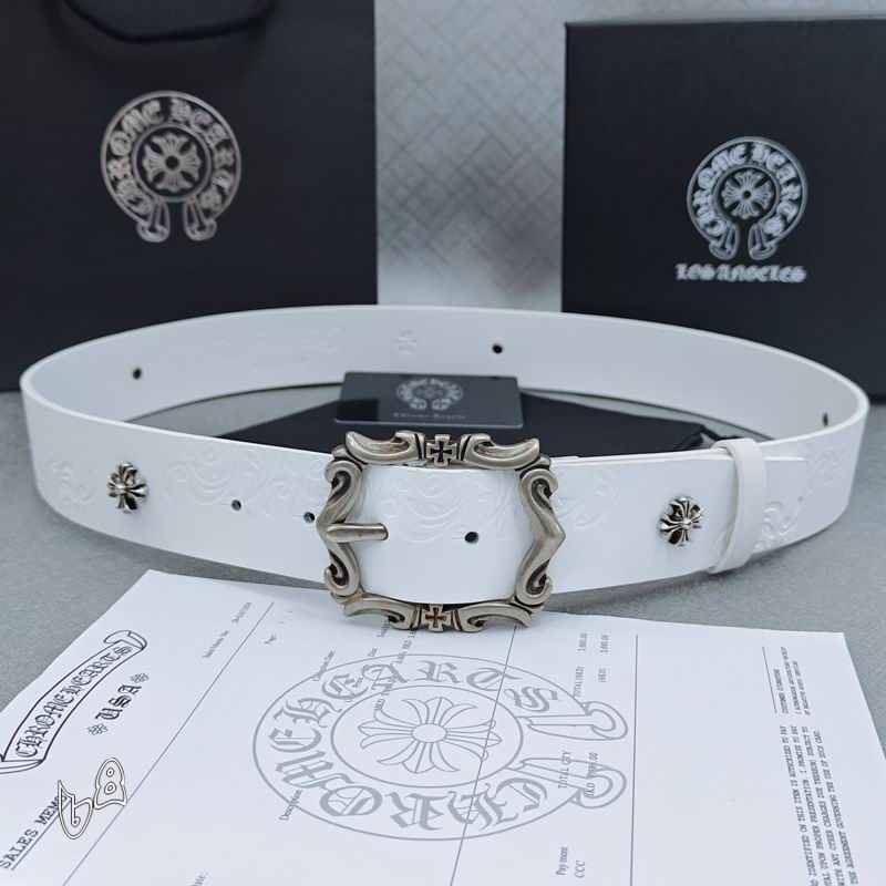 Chrome H 38mm Belt(Multiple colors) detail 3