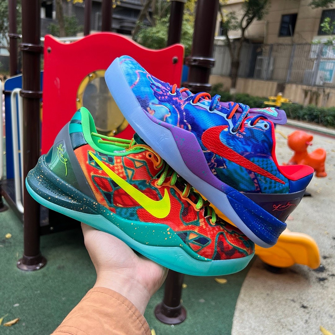 科比8鸳鸯 橙蓝 s2纯原版‼️ Nike Kobe 8 Protro “What The Kobe”HM9621-900