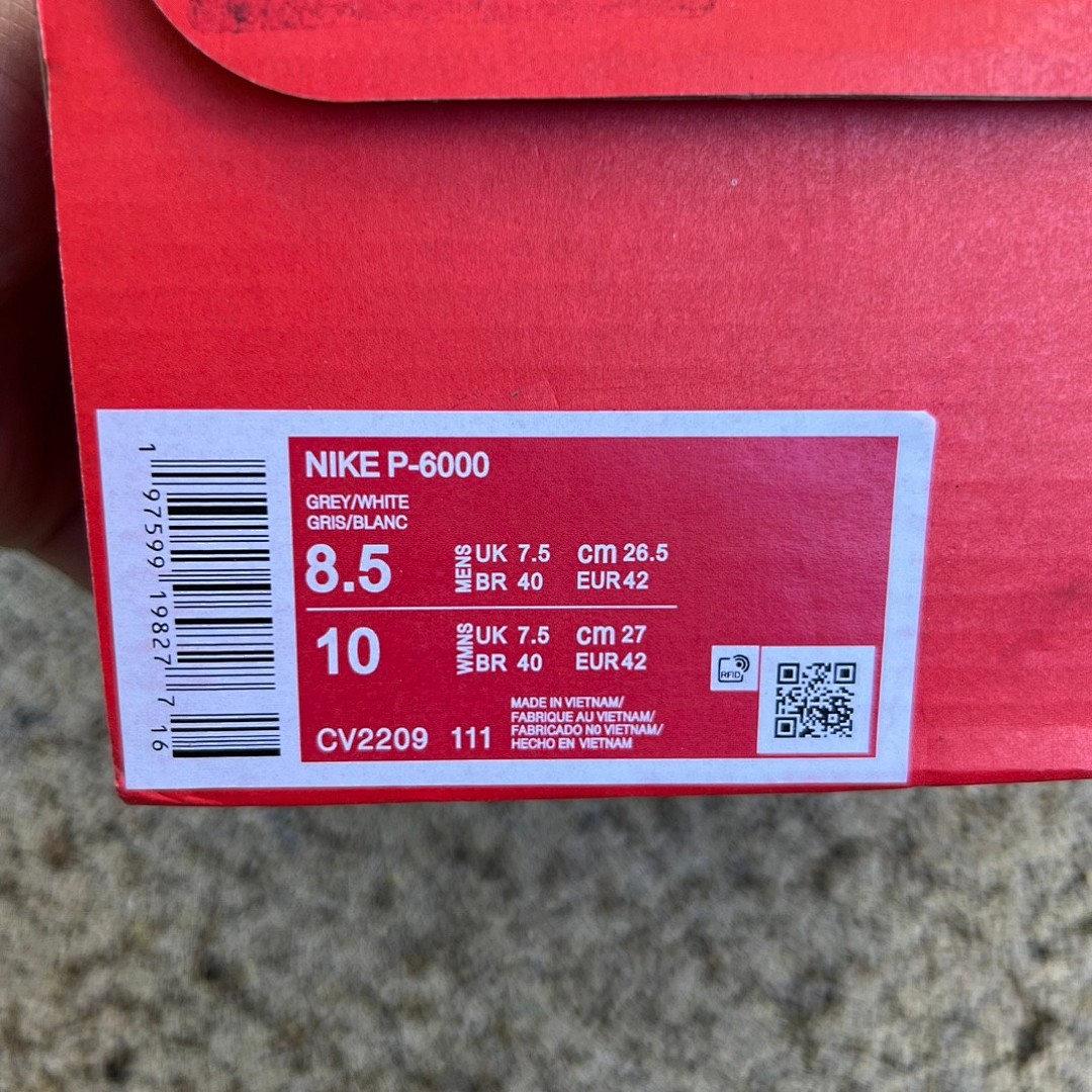 Nike p-6000纯白 Nike/耐 新款P-6000 低帮透气时尚休闲鞋 CV2209-111