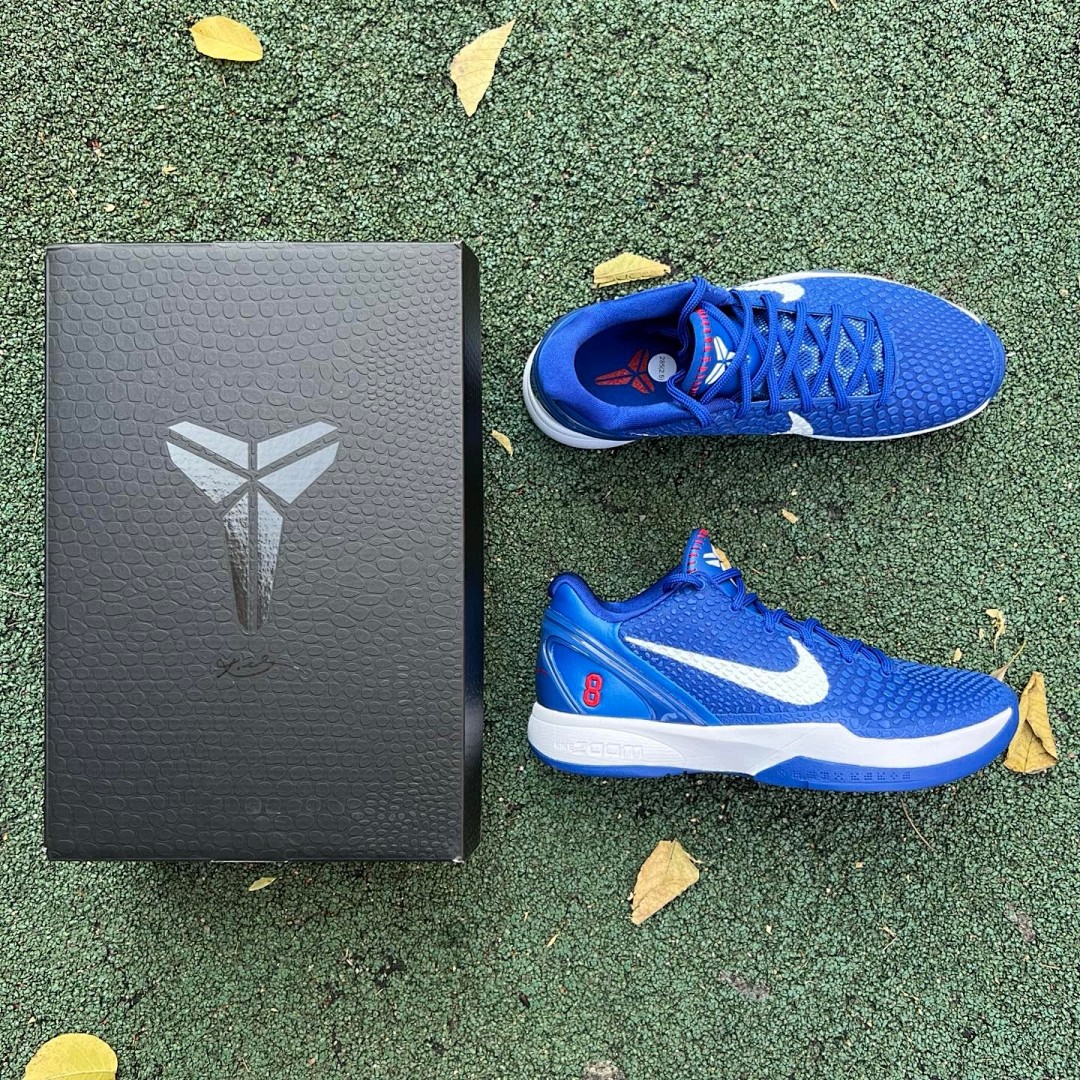 科比6蓝白 道奇 s2纯原版 Nike Kobe 6 Protro 