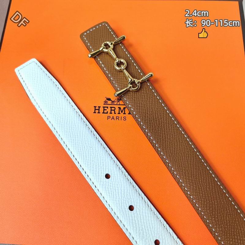 Herms 24mm Belt(Multiple colors) detail 48