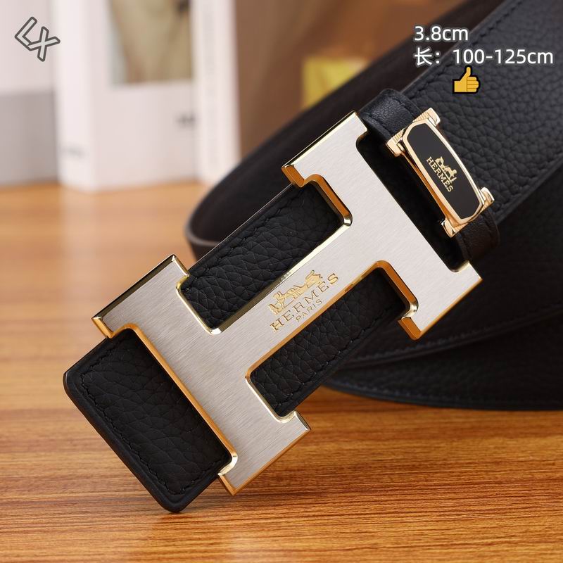 Herms 38mm Belt(Multiple colors) detail 4