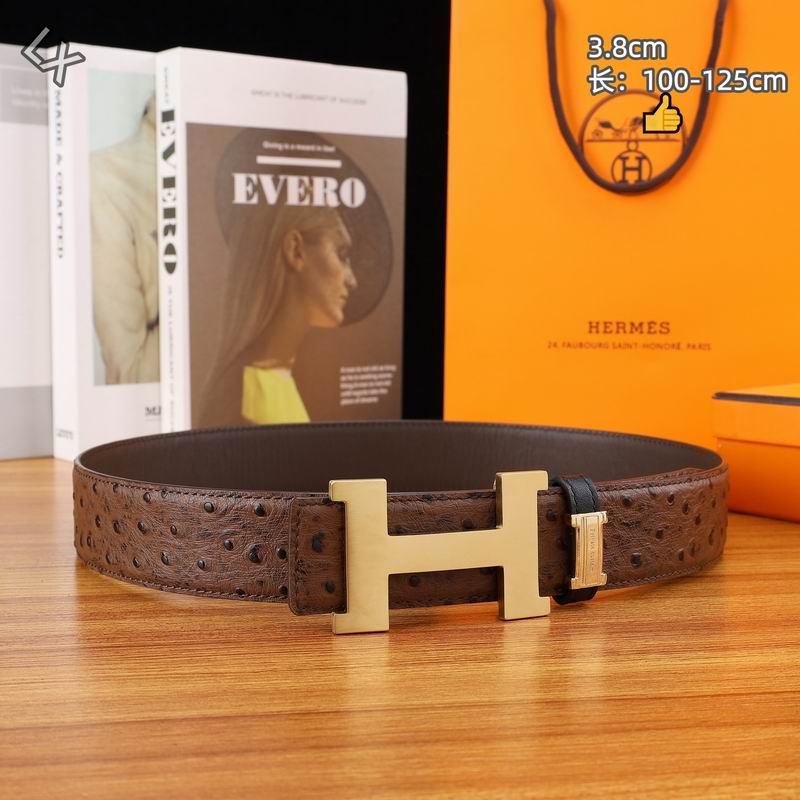 Herms 38mm Belt(Multiple colors) detail 4