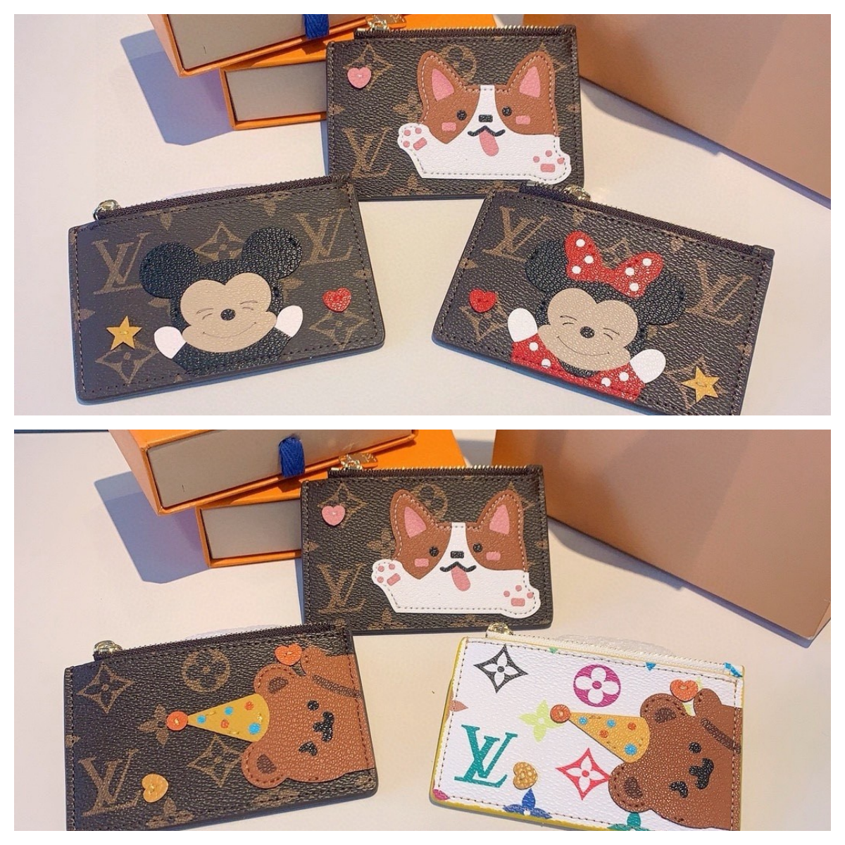L X V CARD HOLDER（Multiple styles）