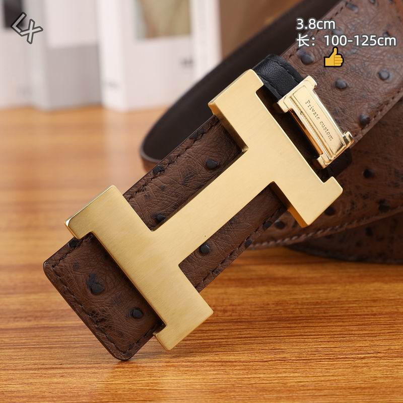 Herms 38mm Belt(Multiple colors) detail 3