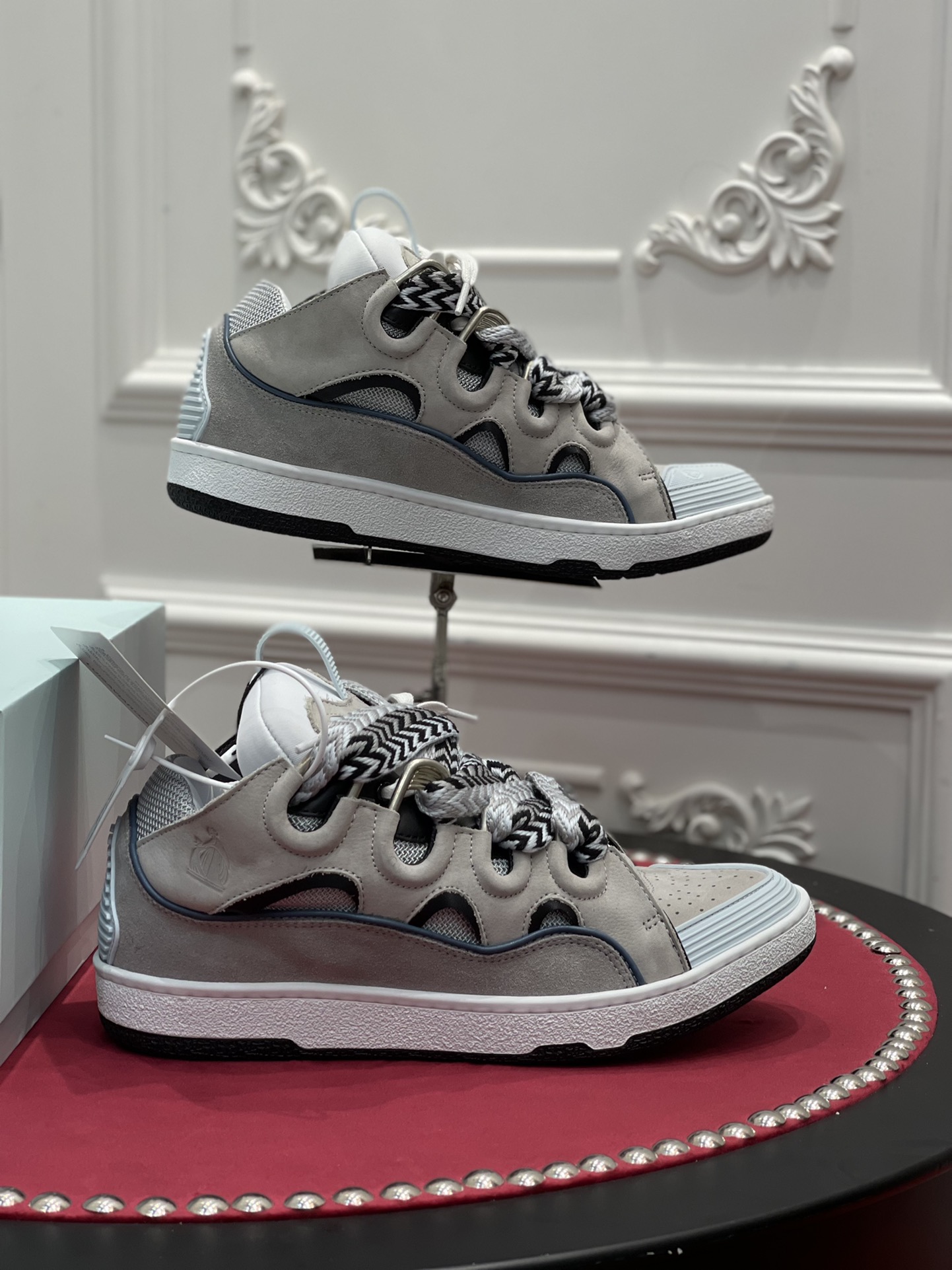 LAN Leather CurbGrey Light Blue FM-SKRK11-DWSL-P221220 detail 2