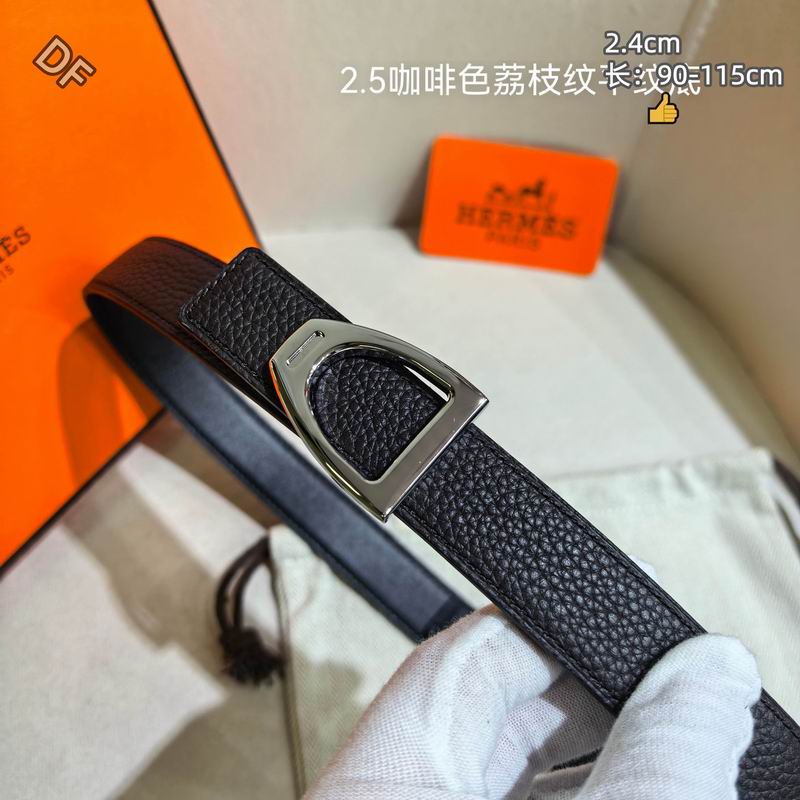 Herms 24mm Belt(Multiple colors) detail 7