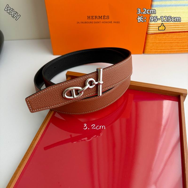 Herms 32mm Belt(Multiple colors) detail 13