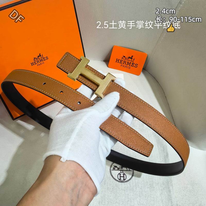Herms 24mm Belt(Multiple colors) detail 10