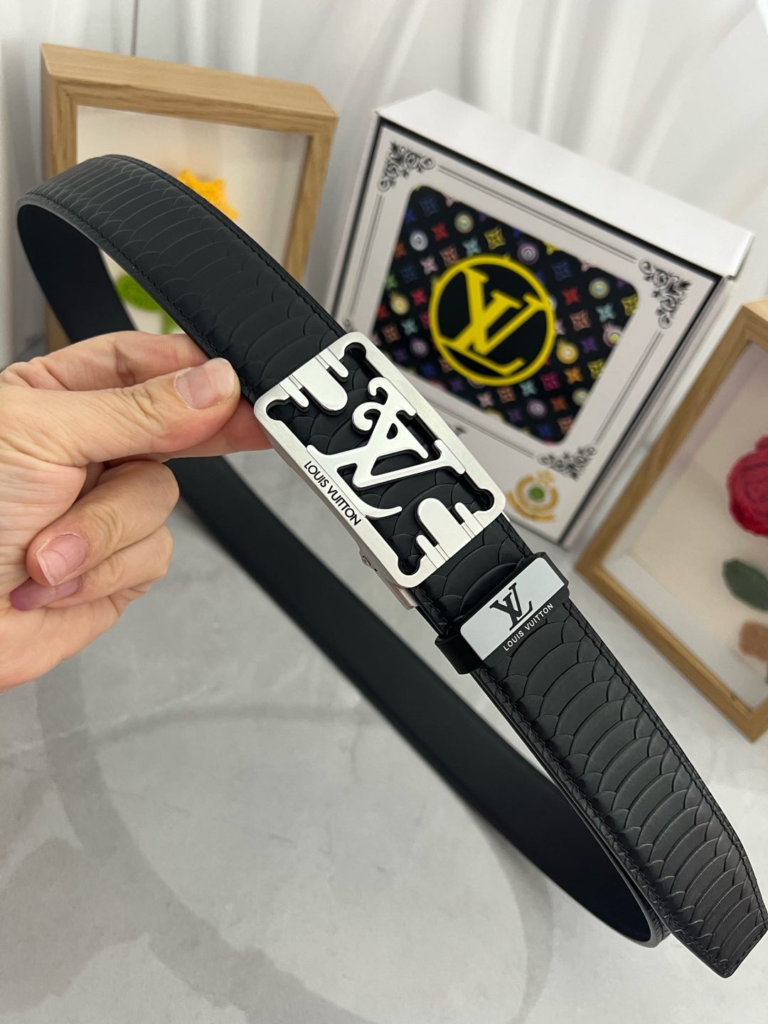 L X V 35mm Belt(Multiple colors) detail 5