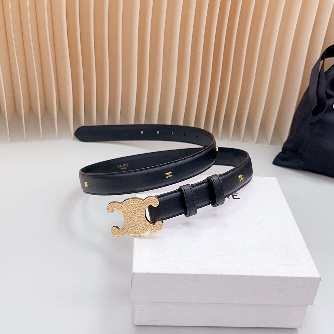 Celin Belt Wide 2.5cm detail 4