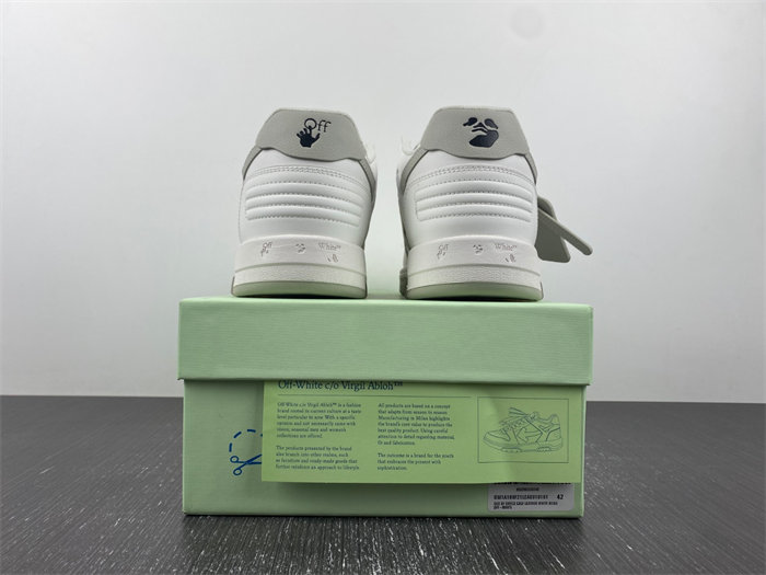 OW Out Of Office "OOO" Low Tops White Grey OM1A189F21LEA0010161 detail 5