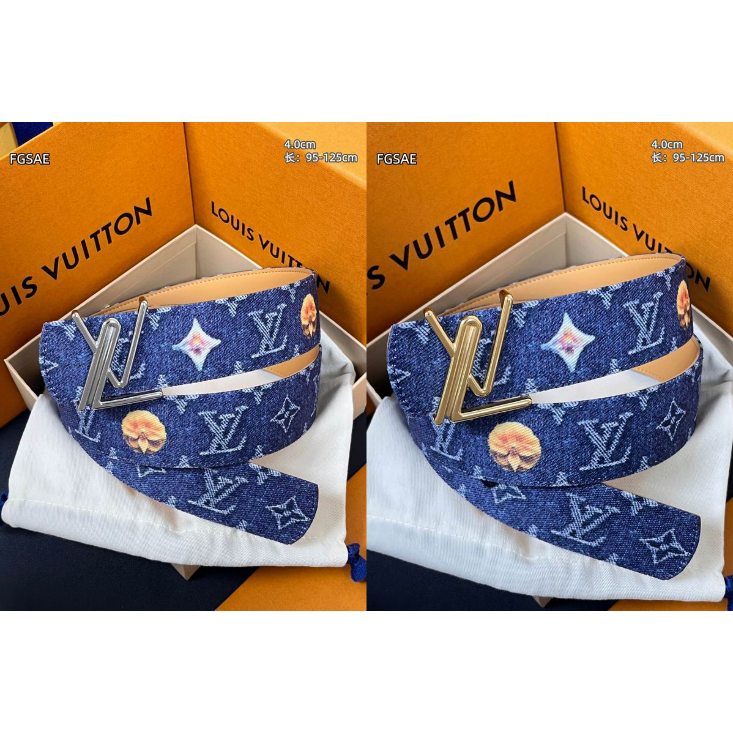 L X V 40mm Belt（Multiple colors）