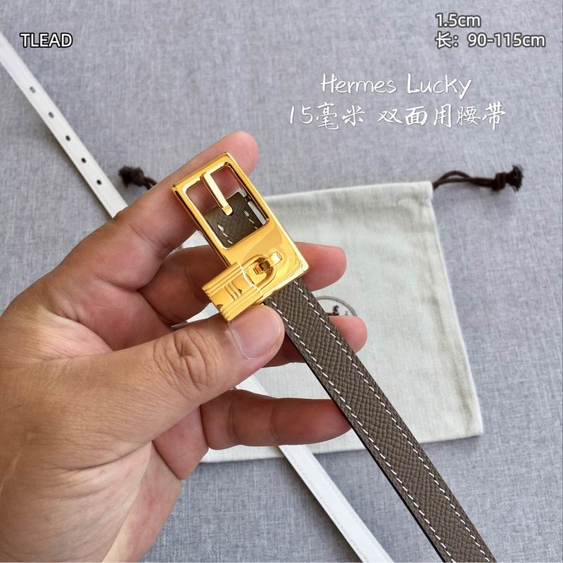 Herms 15mm Belt(Multiple colors) detail 20