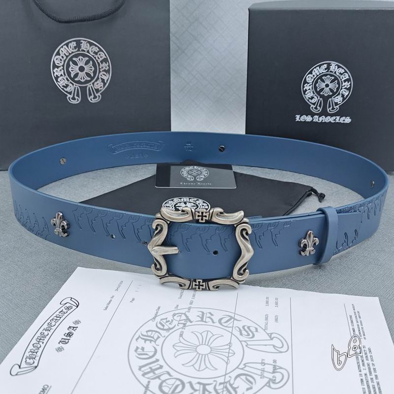 Chrome H 38mm Belt(Multiple colors) detail 3