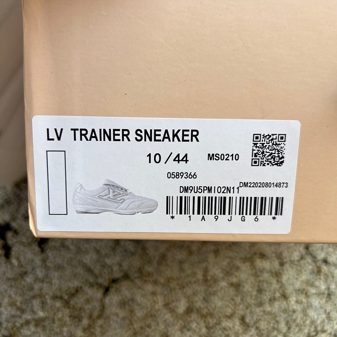 LOUIS VUITTON Footprint Soccer lv足球鞋 纯白 尺码：39-45 ，52