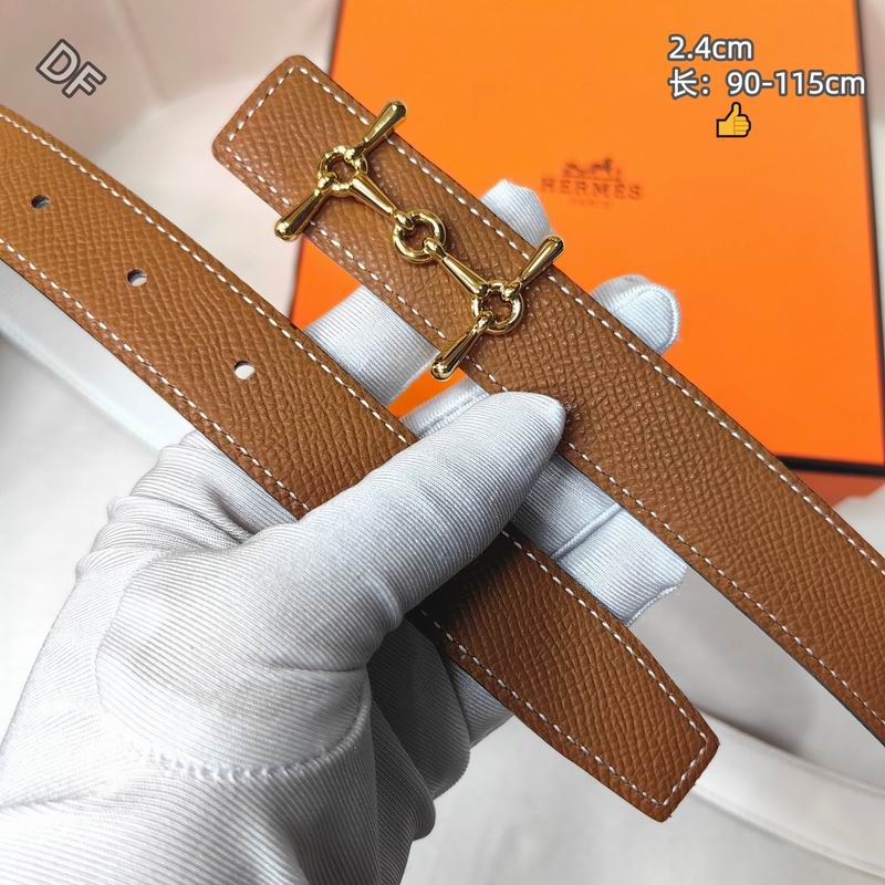 Herms 24mm Belt(Multiple colors) detail 45