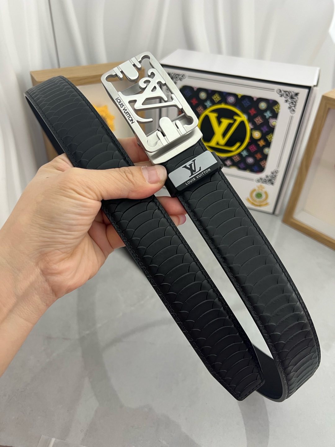 L X V 35mm Belt(Multiple colors) detail 4