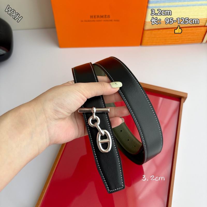 Herms 32mm Belt(Multiple colors) detail 6