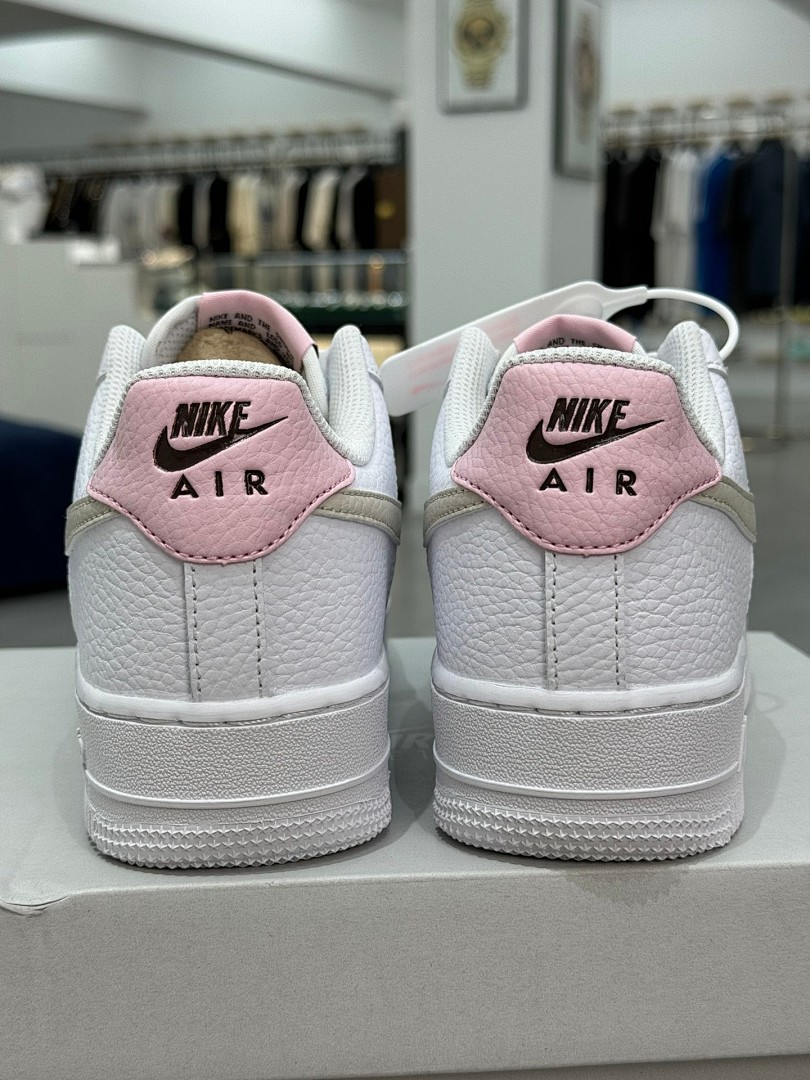 纯原版‼️空军af1小钩白粉色 Nike AIR Force 1 Low 空军一号HF9992-100