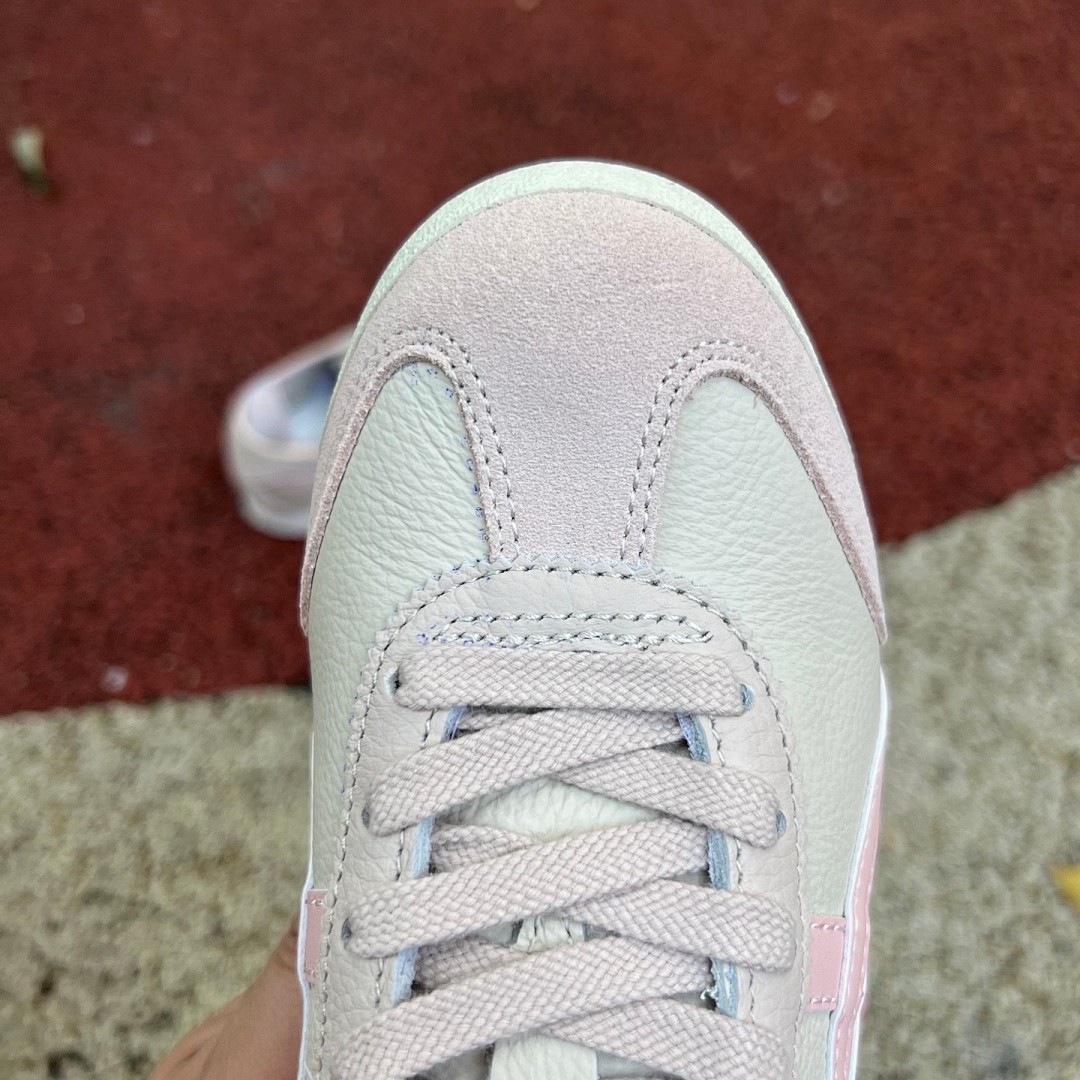 鬼冢虎米白粉 Onitsuka Tiger鬼塚虎 MEXICO 66 舒适百搭 防滑耐磨 低帮 米白粉