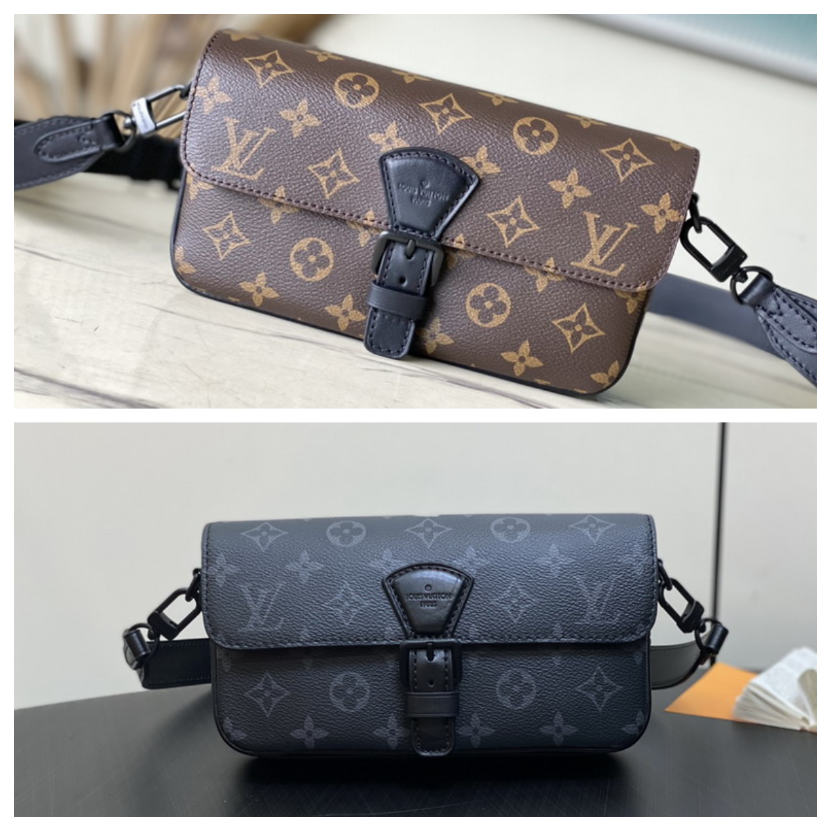 L X V  Messenger Bags Size：22x12x6cm