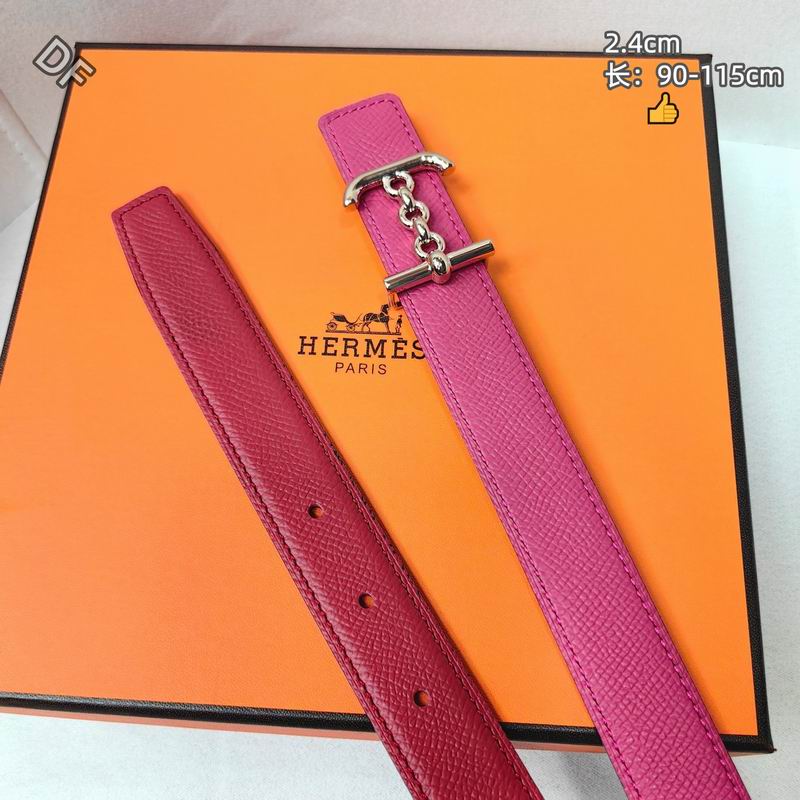 Herms 24mm Belt(Multiple colors) detail 16