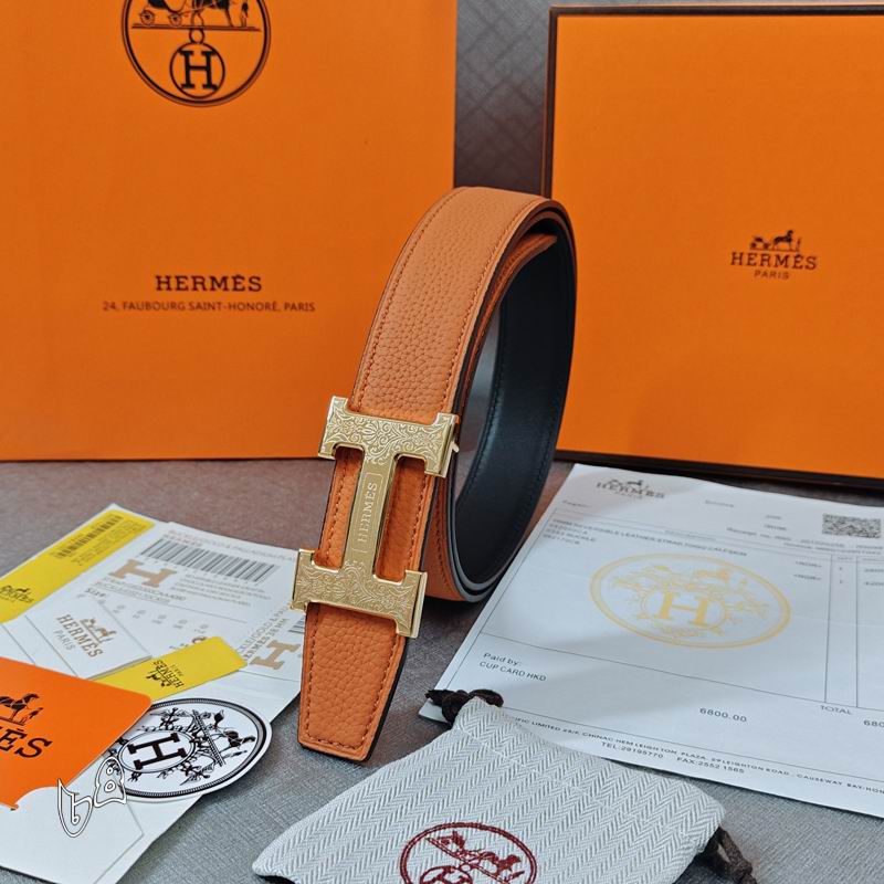Herms 32mm Belt(Multiple colors) detail 16