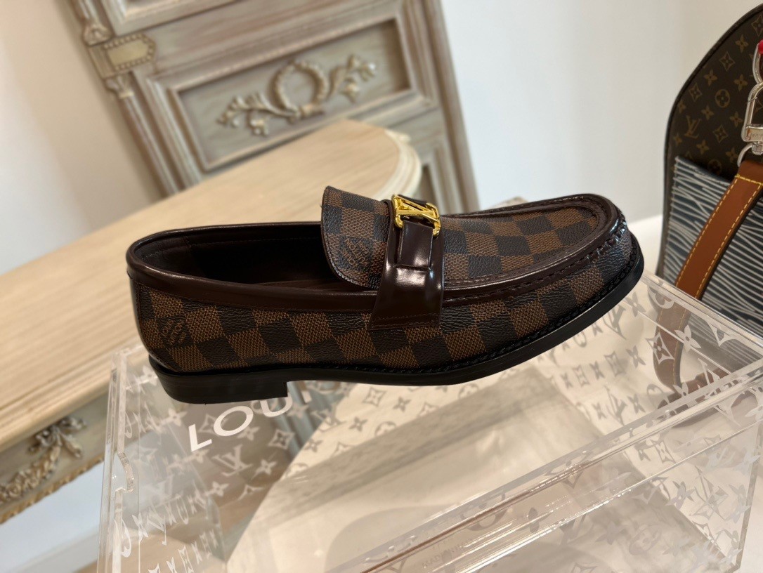 L X V Men's new high qualityLoafers detail 8