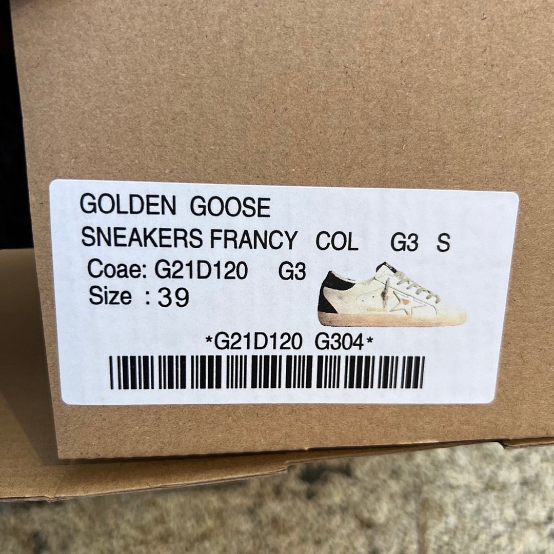 Golden Goose Super-Star GGDB 白银