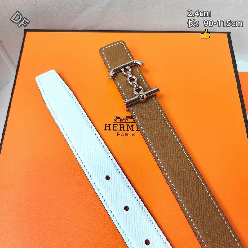 Herms 24mm Belt(Multiple colors) detail 4