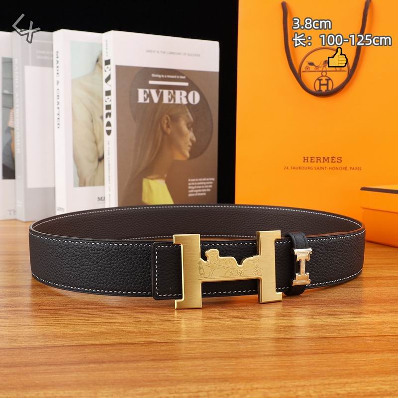 Herms 38mm Belt(Multiple colors) detail 9