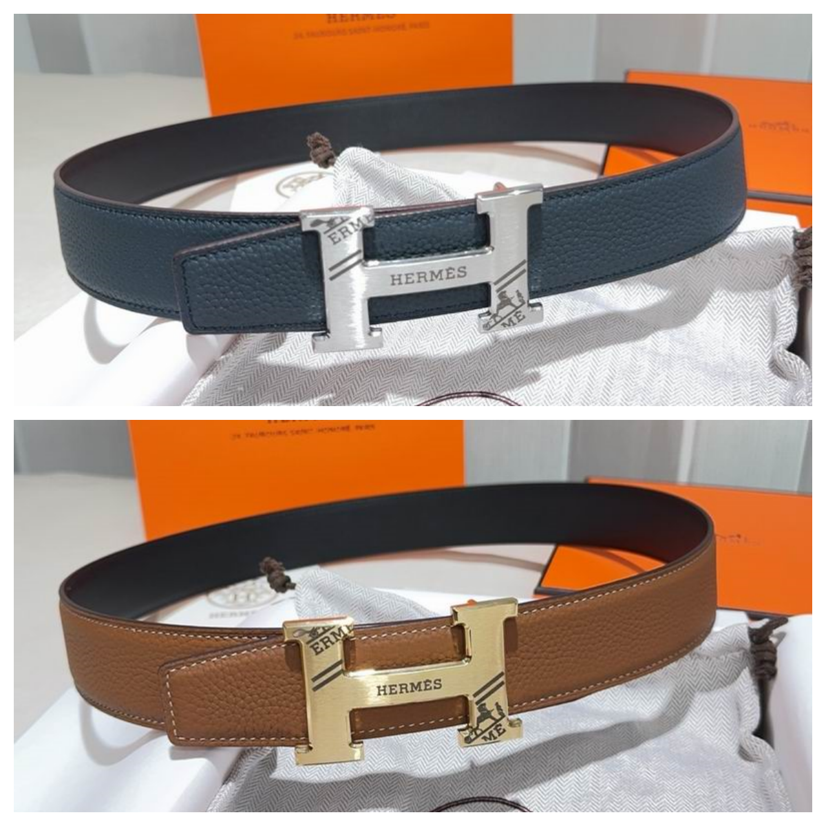 Herms belt Wide 3.8cm（Multiple colors）