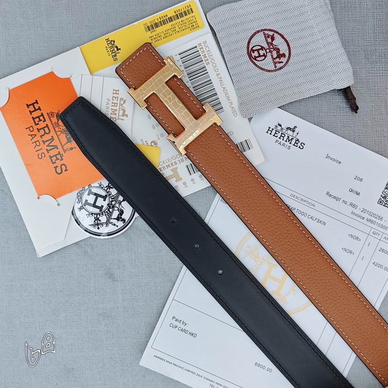 Herms 32mm Belt(Multiple colors) detail 18