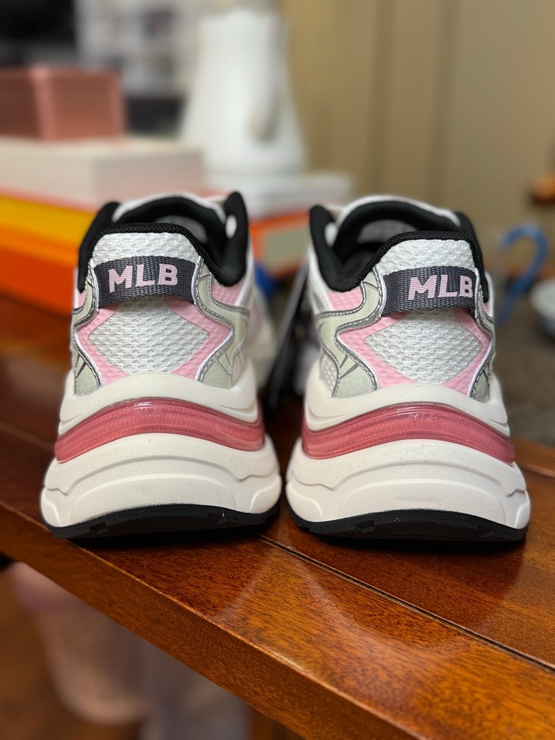 MLB白银粉 New York Yankees Curve Runner 跑步鞋 粉色 3ARNSPL4N（GP011）