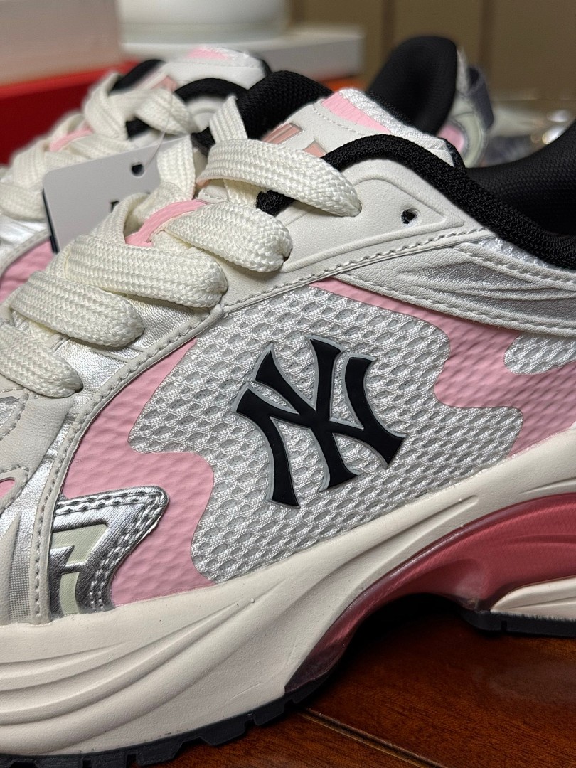 MLB白银粉 New York Yankees Curve Runner 跑步鞋 粉色 3ARNSPL4N（GP011）