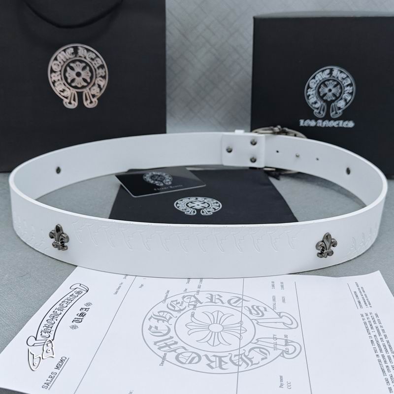 Chrome H Belt Wide 3.8cm(Multiple colors) detail 7