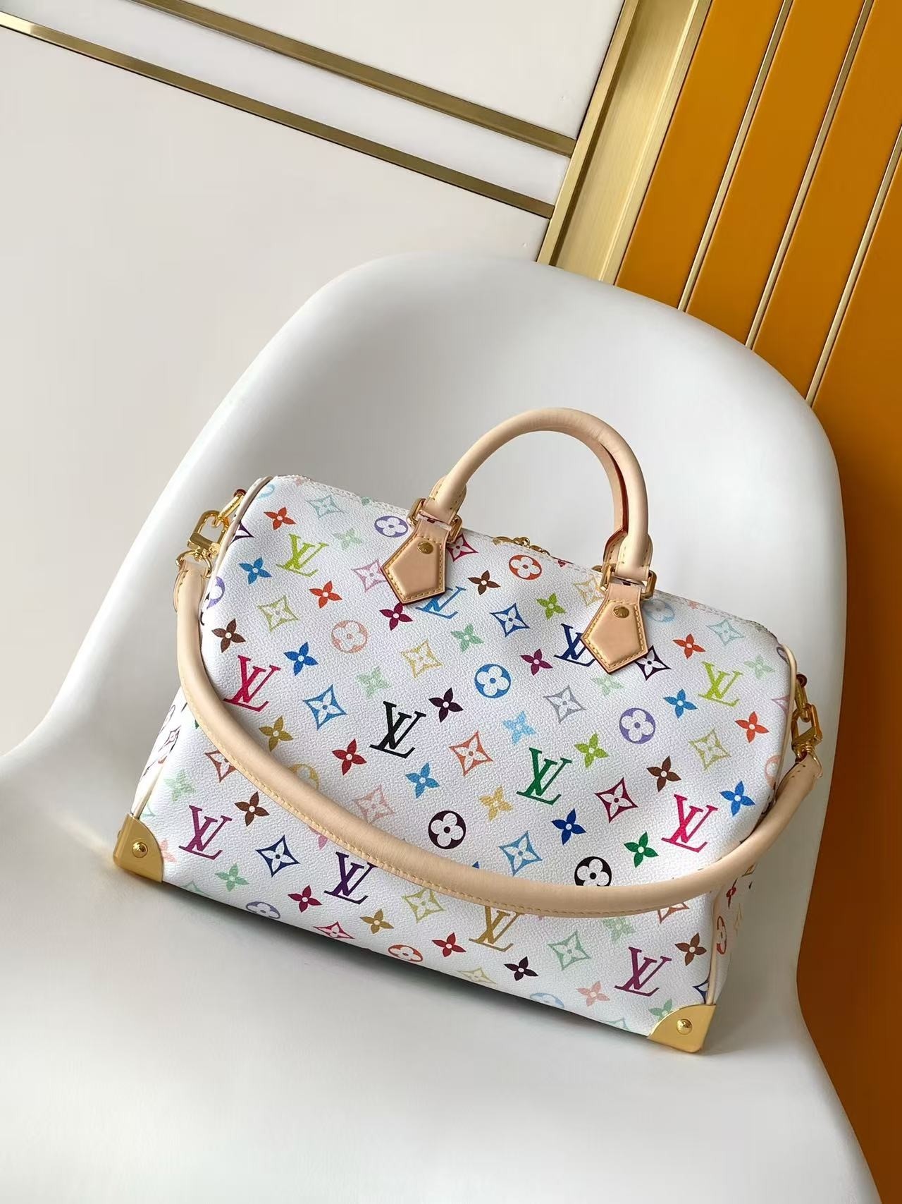 L X V Speedy Bandoulière 25 M27789 Size:30x21x17cm detail 2