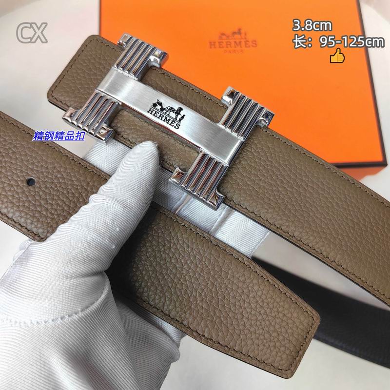 Herms 38mm Belt（Multiple colors） detail 16