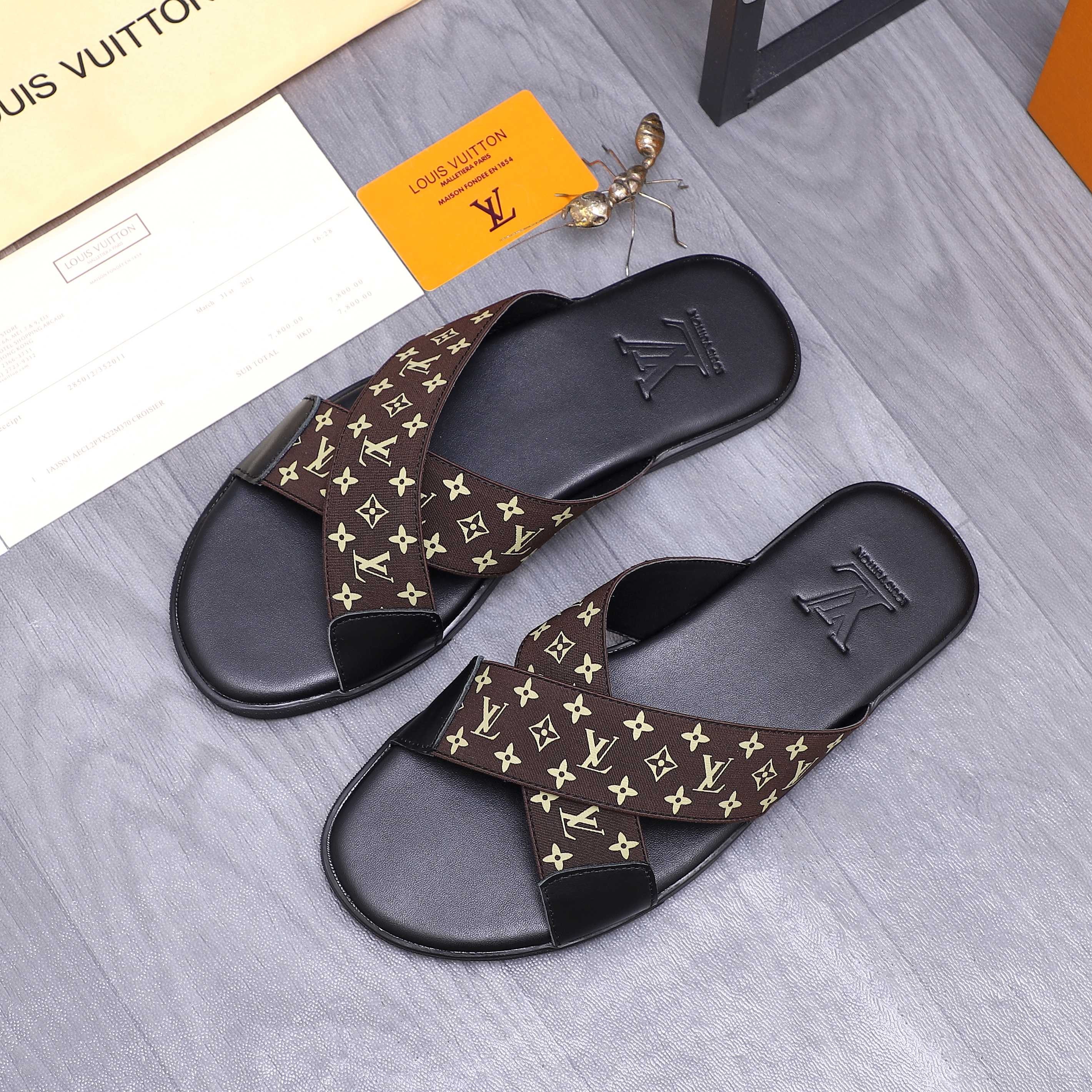 L X V SLIPPERS(Men's style)(Multiple colors) detail 3