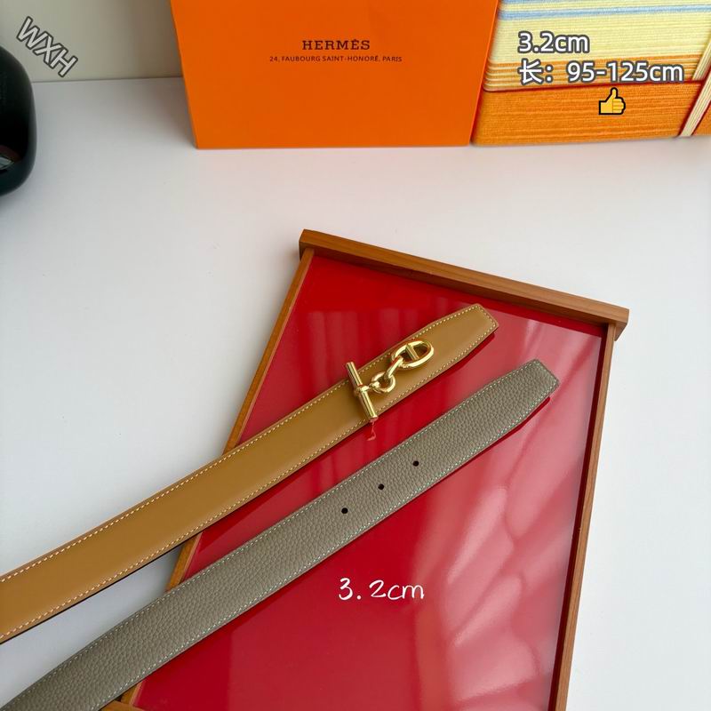 Herms 32mm Belt(Multiple colors) detail 3