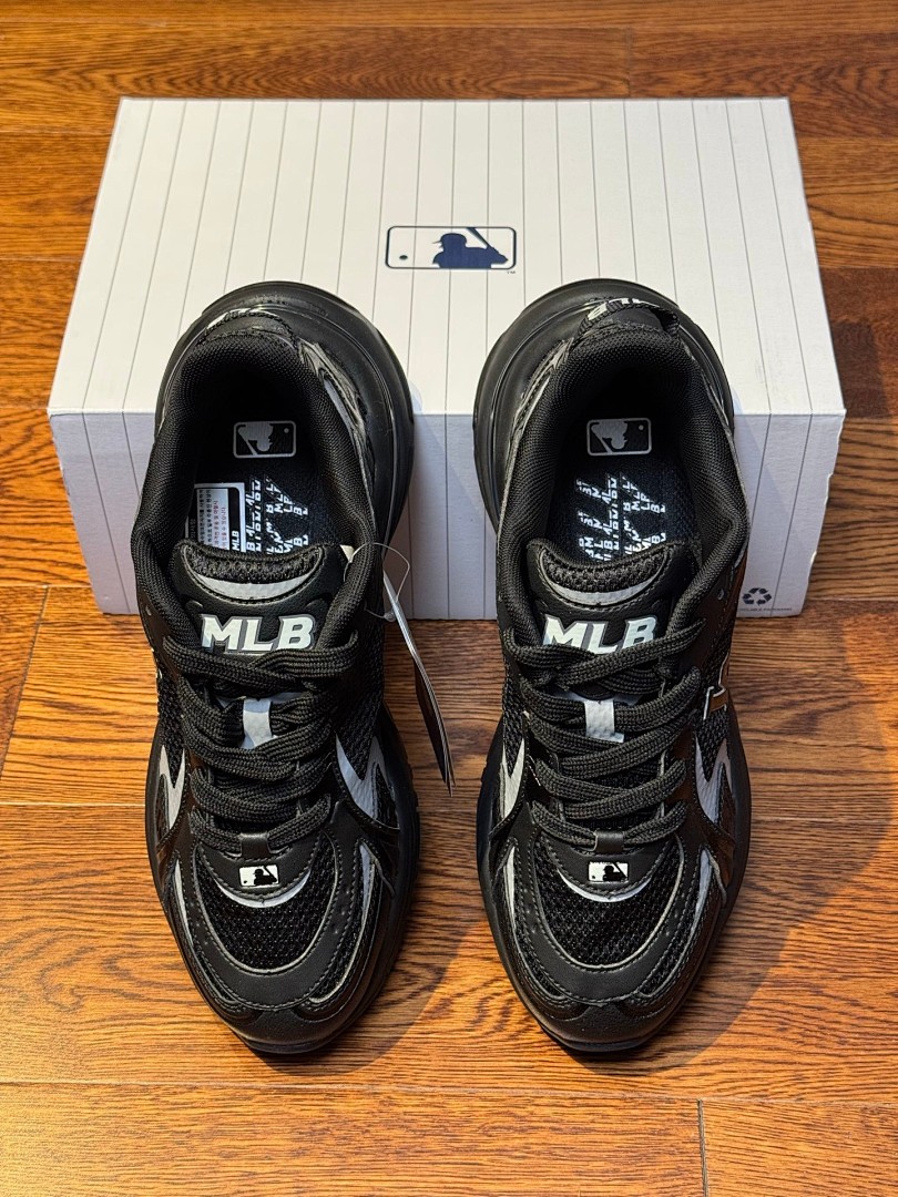 MLB黑灰 Curve Runner 跑步鞋 黑色3ARNSPL4N（GP010）