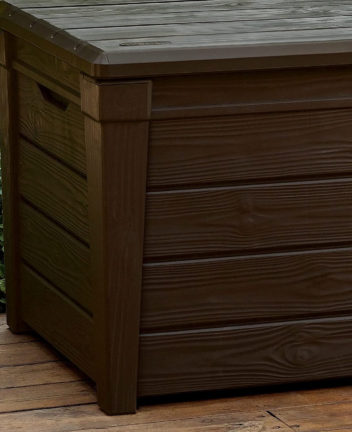 【Storage Shed】454L Outdoor Garden Storage Box Garden Furniture - Brown