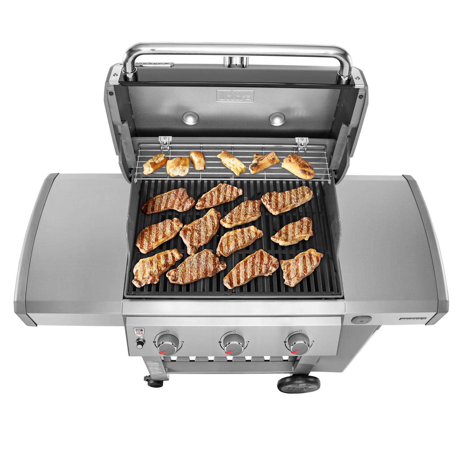 Weber Genesis II E-310 3 Burner Natural Gas Grill Black/Silver