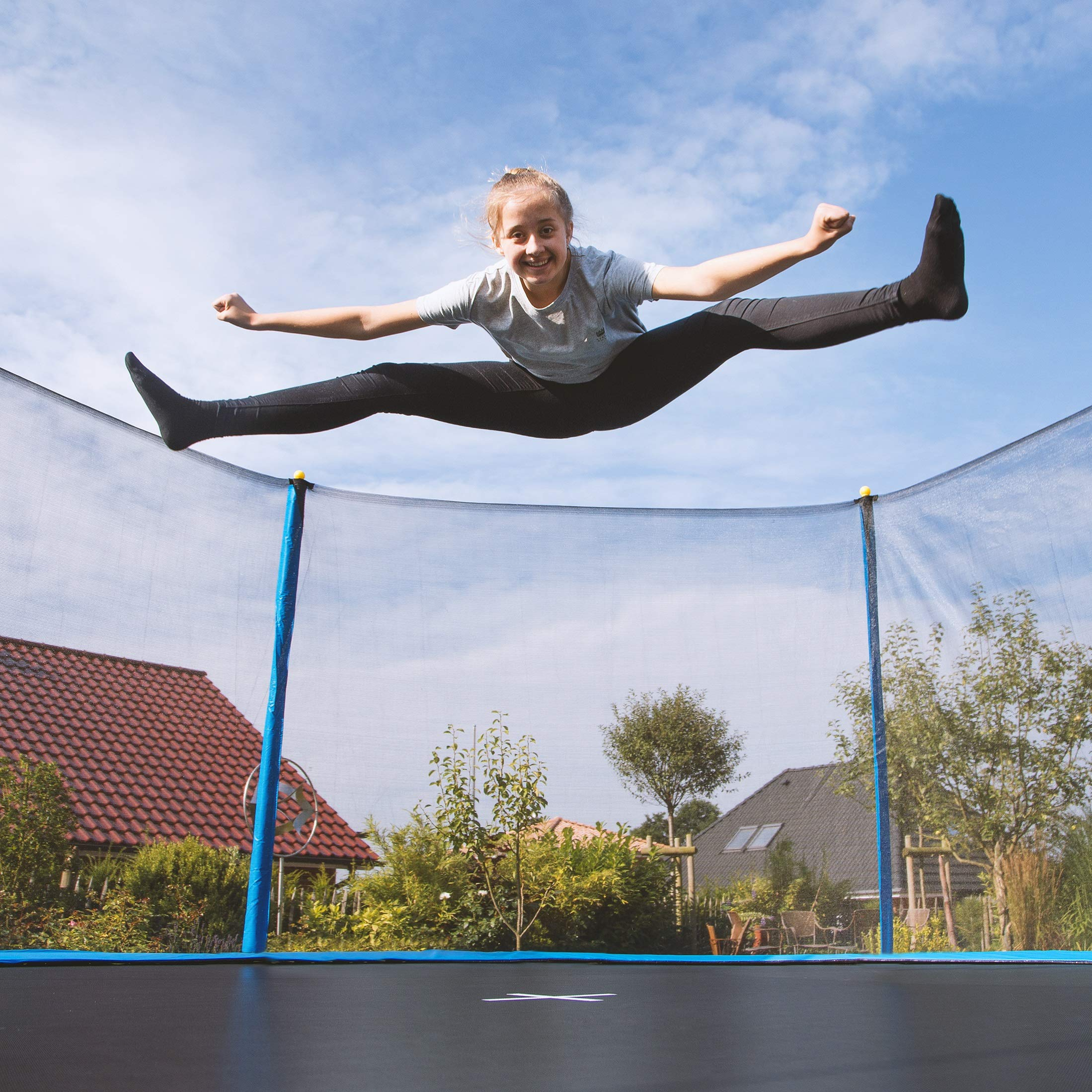 【Sports&Outdoors】Garden Trampoline Uni-Jump, Kids Trampoline, Trampoline Complete Set