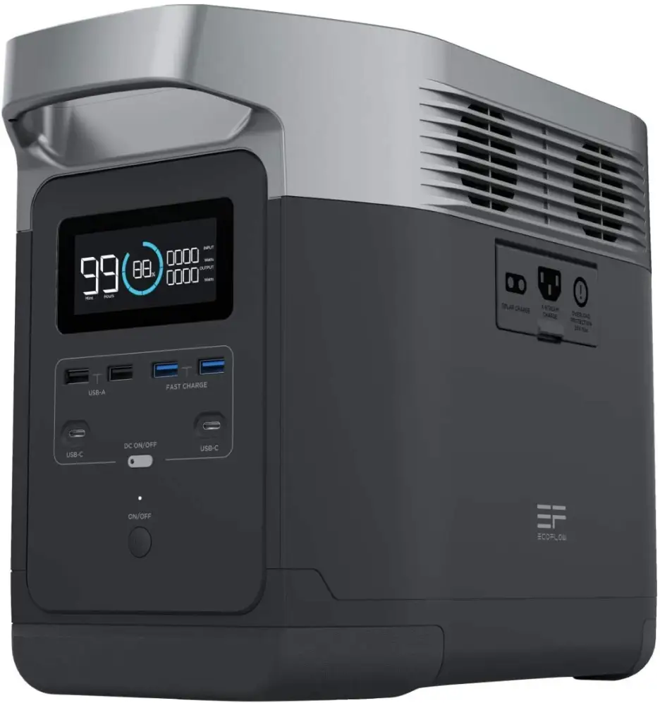 【Appliances】Portable Power Station, UPS Power Supply 1260Wh Battery Pack with 4 x 1800W AC Outlets