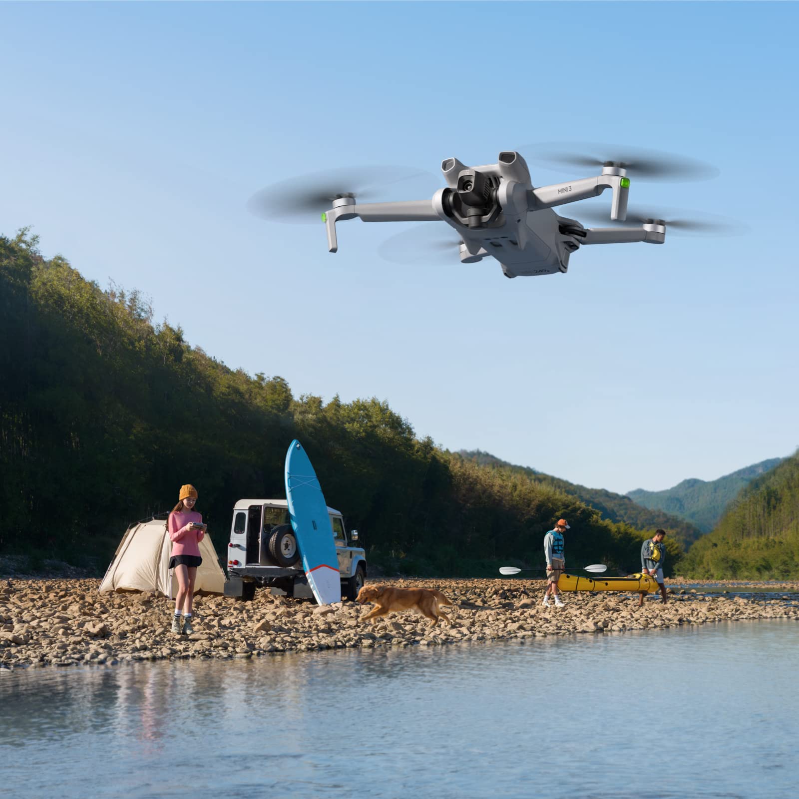 【Electronics】Mini 3 Fly More Combo ( RC) - Lightweight and Foldable Mini Camera Drone with 4K HDR Video