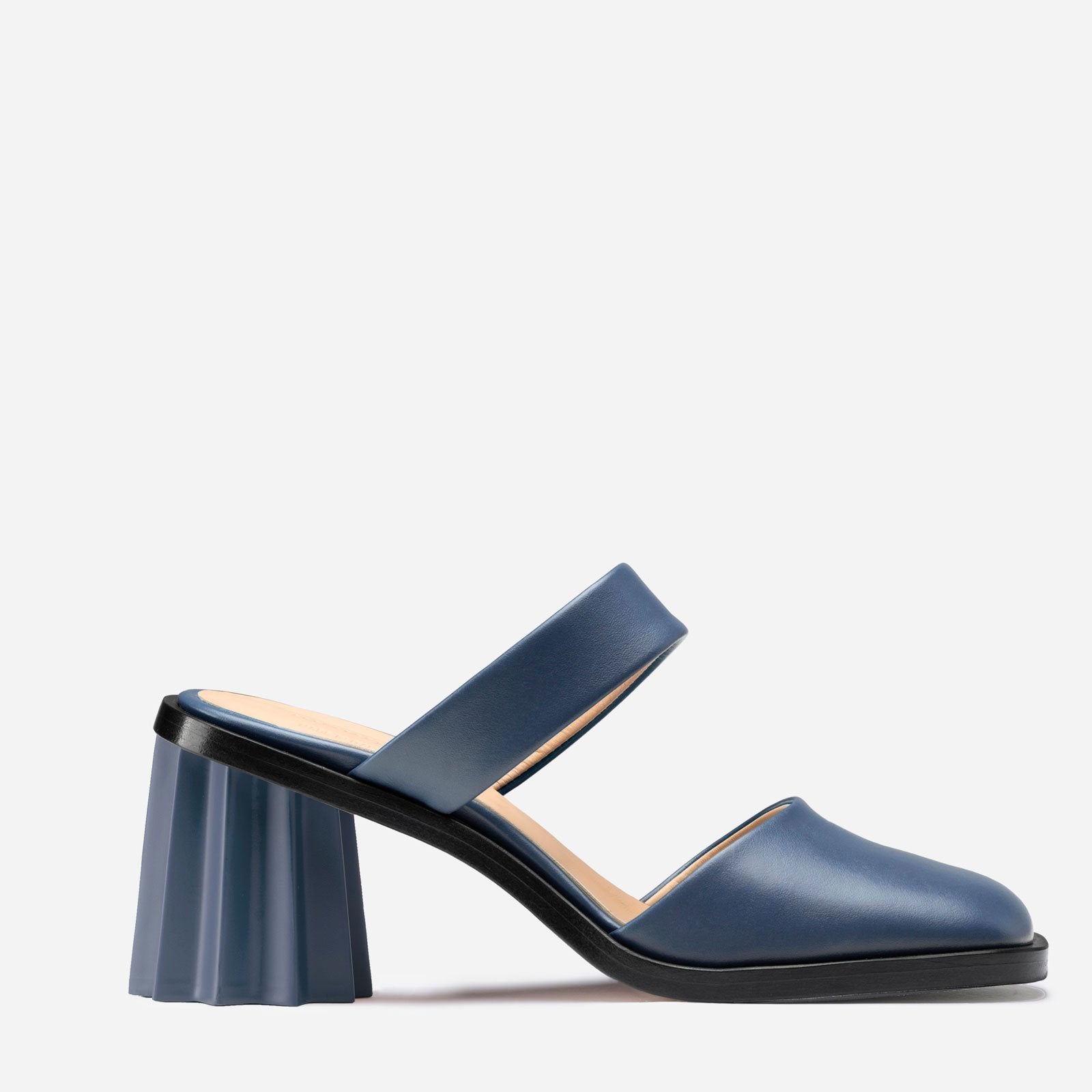 4952 Pleated Heel Mule