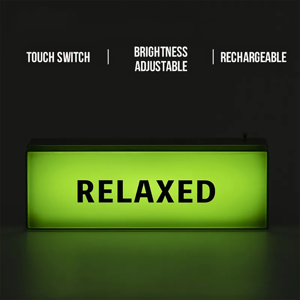 Concentrated | Relax Portable Electric Lights Camping Lights Atmosphere Lights Touch Night Lights USB Charging