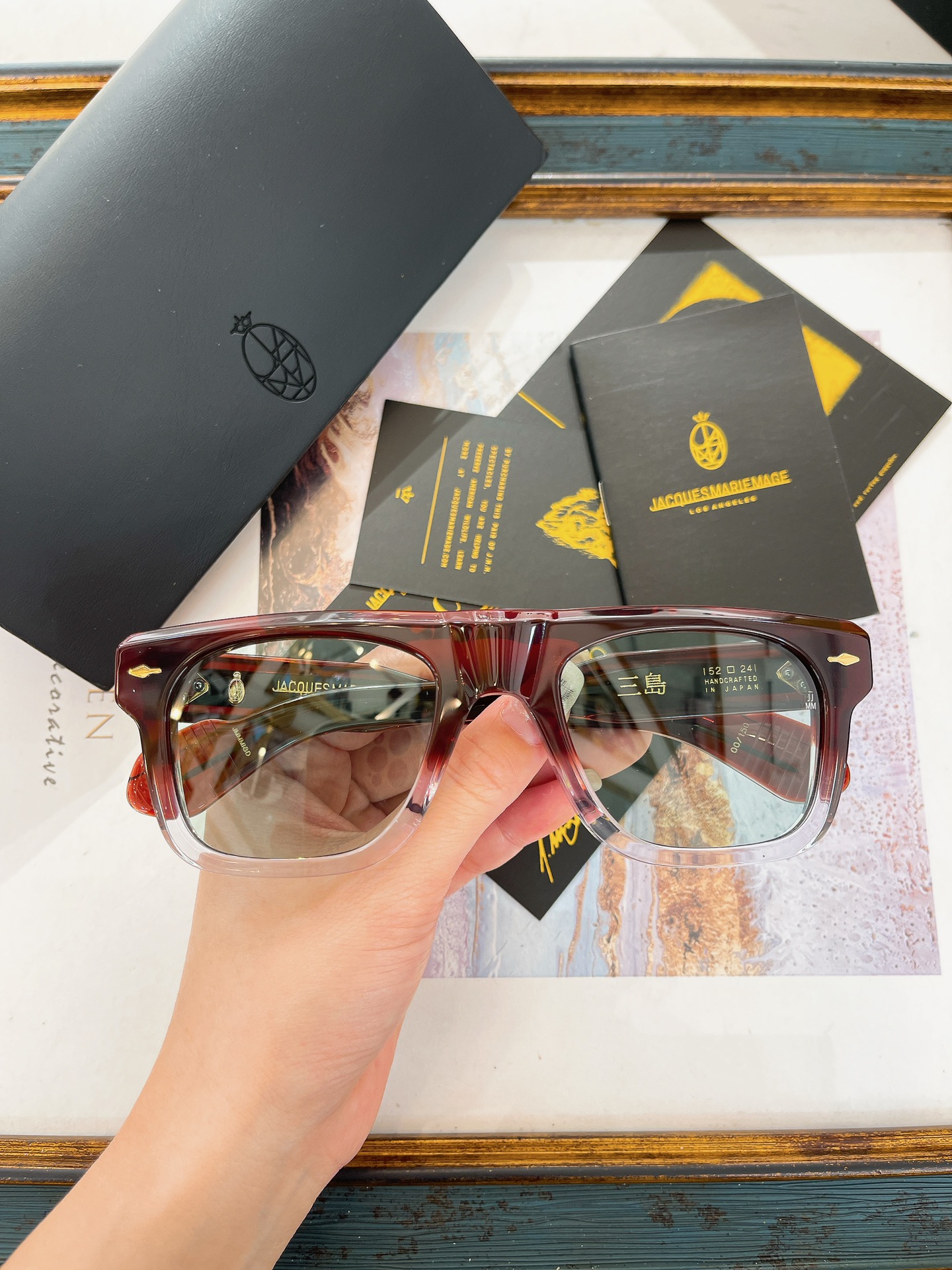 Acetate Optical Frames Eyewear Eyeglasses Designer Trend Glasses Sunglasses Wholesale